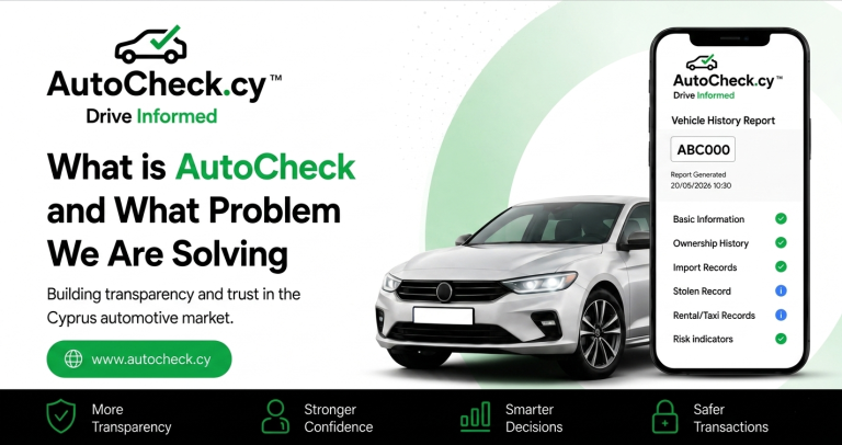 What is AutoCheck.cy and What Problem Are We Solving in the Cyprus Used Car Market?